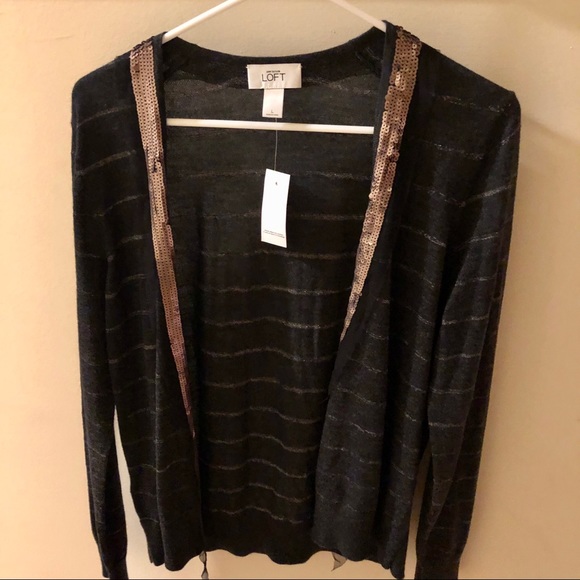 LOFT Tops - NWT Loft open style cardigan